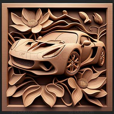 3D model Lotus Exige (STL)